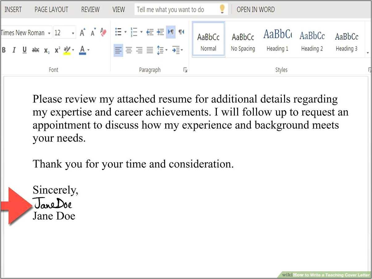 Sample Email Letter For Sending Resume - Resume Example Gallery