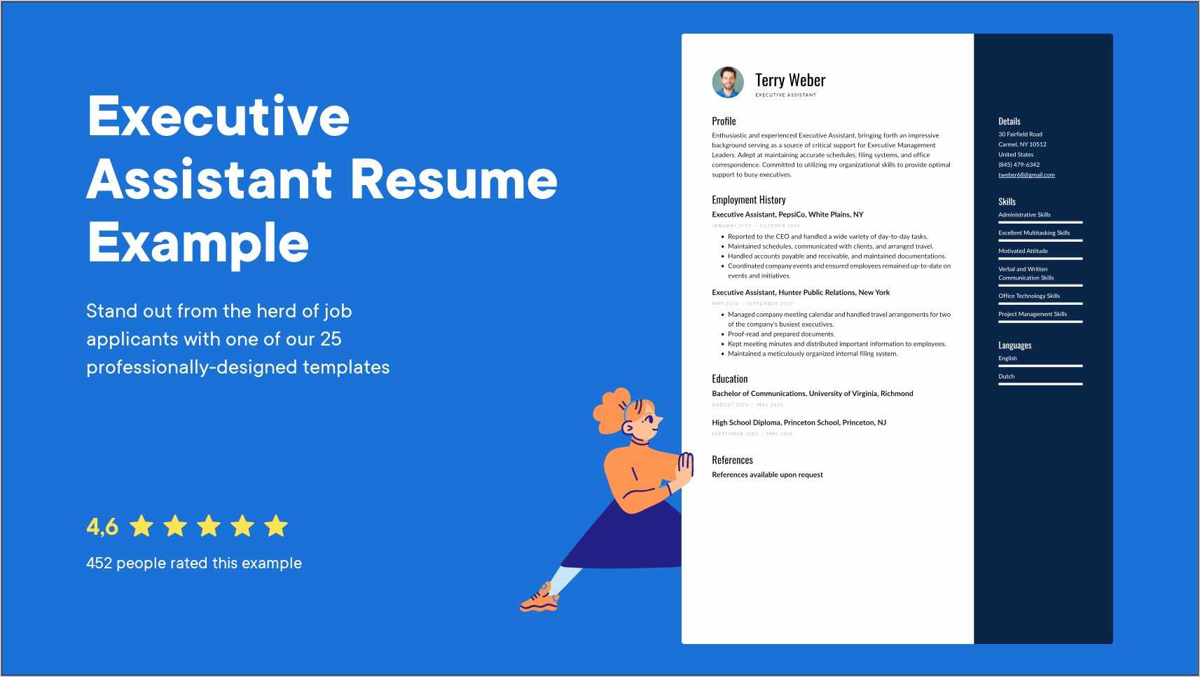 sample-executive-assistant-resume-with-gaps-in-employment-resume