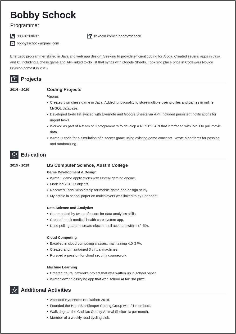 sample-functional-resume-no-work-experience-resume-example-gallery