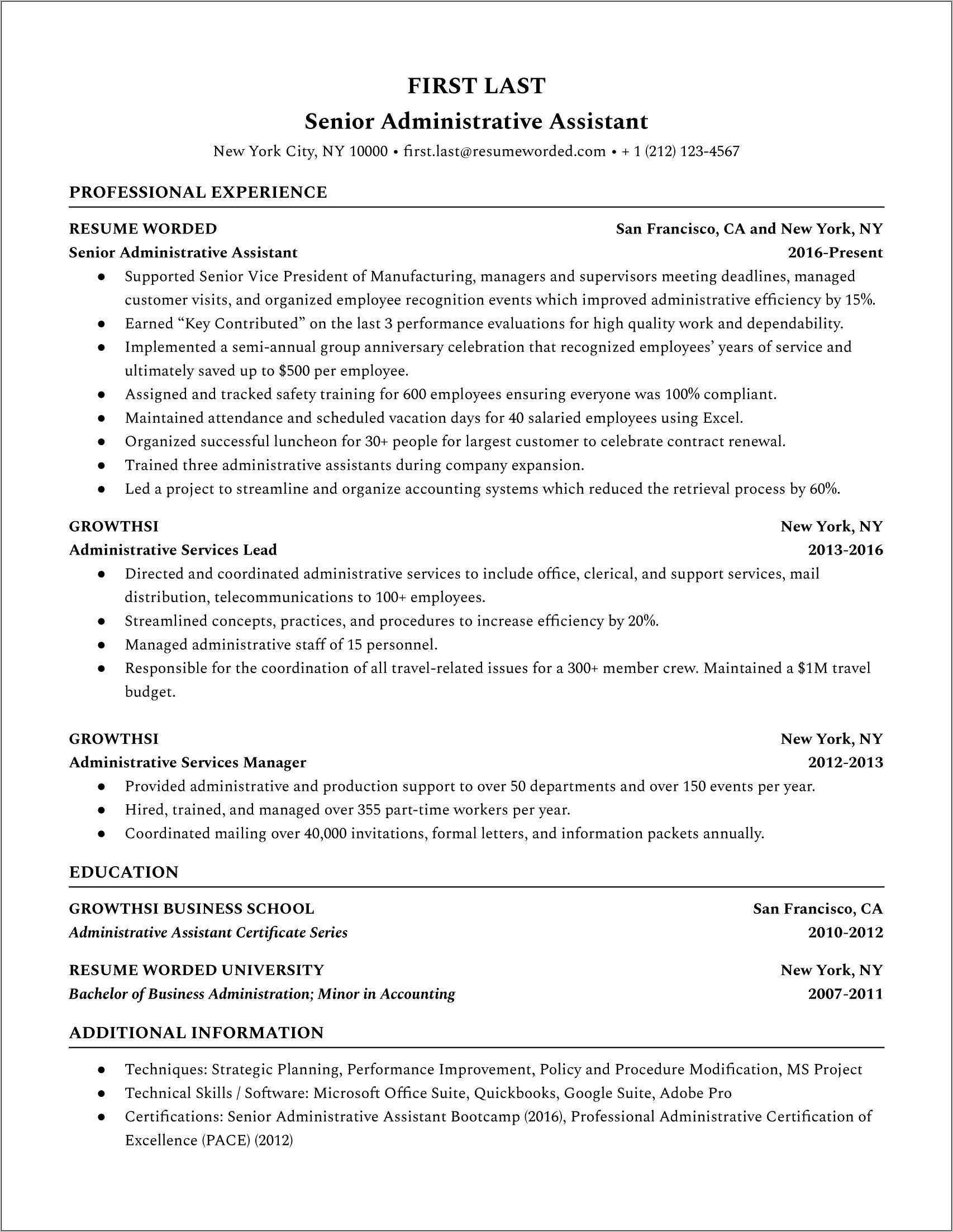 sample-functional-resume-secretary-office-assistant-resume-example