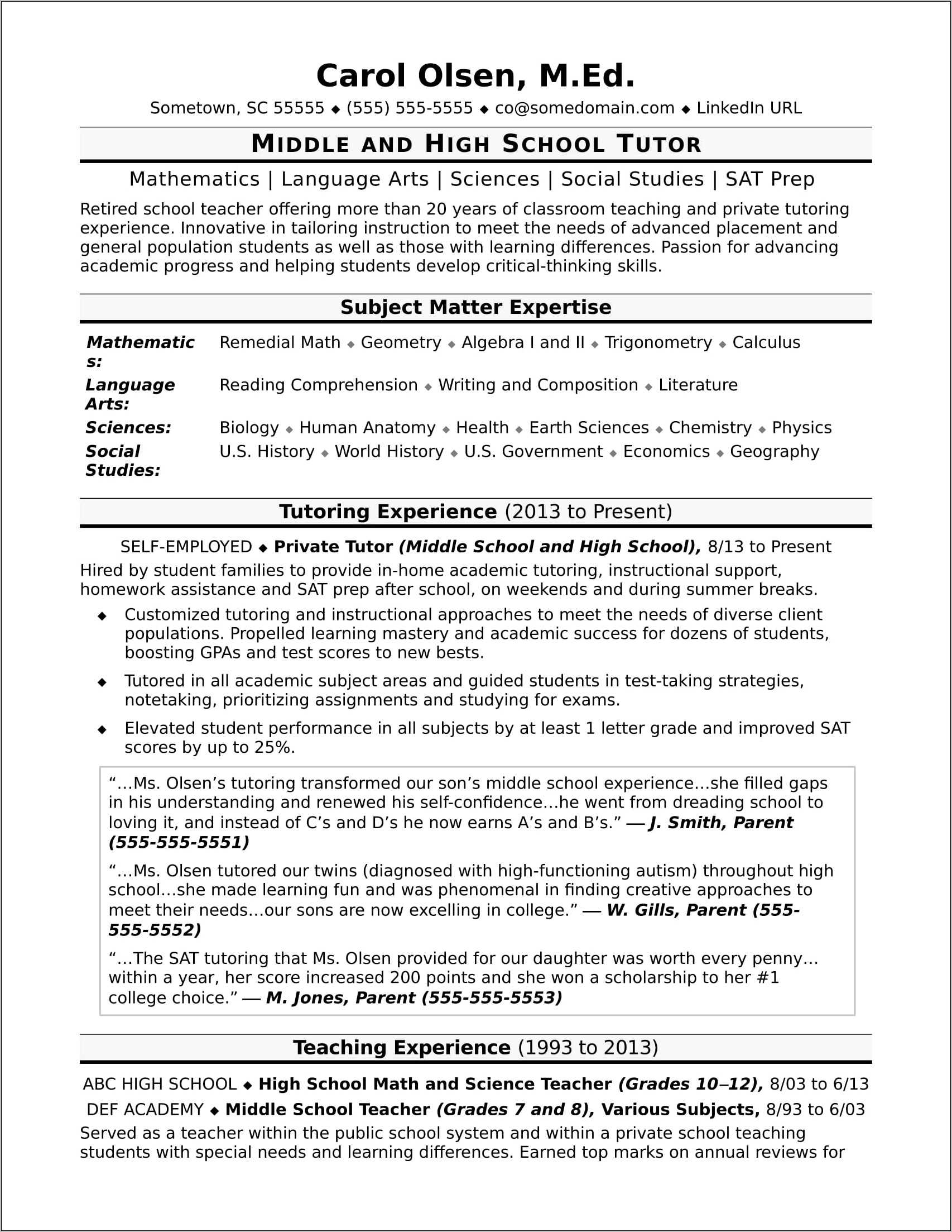 sample-high-school-social-studies-teacher-resume-resume-example-gallery