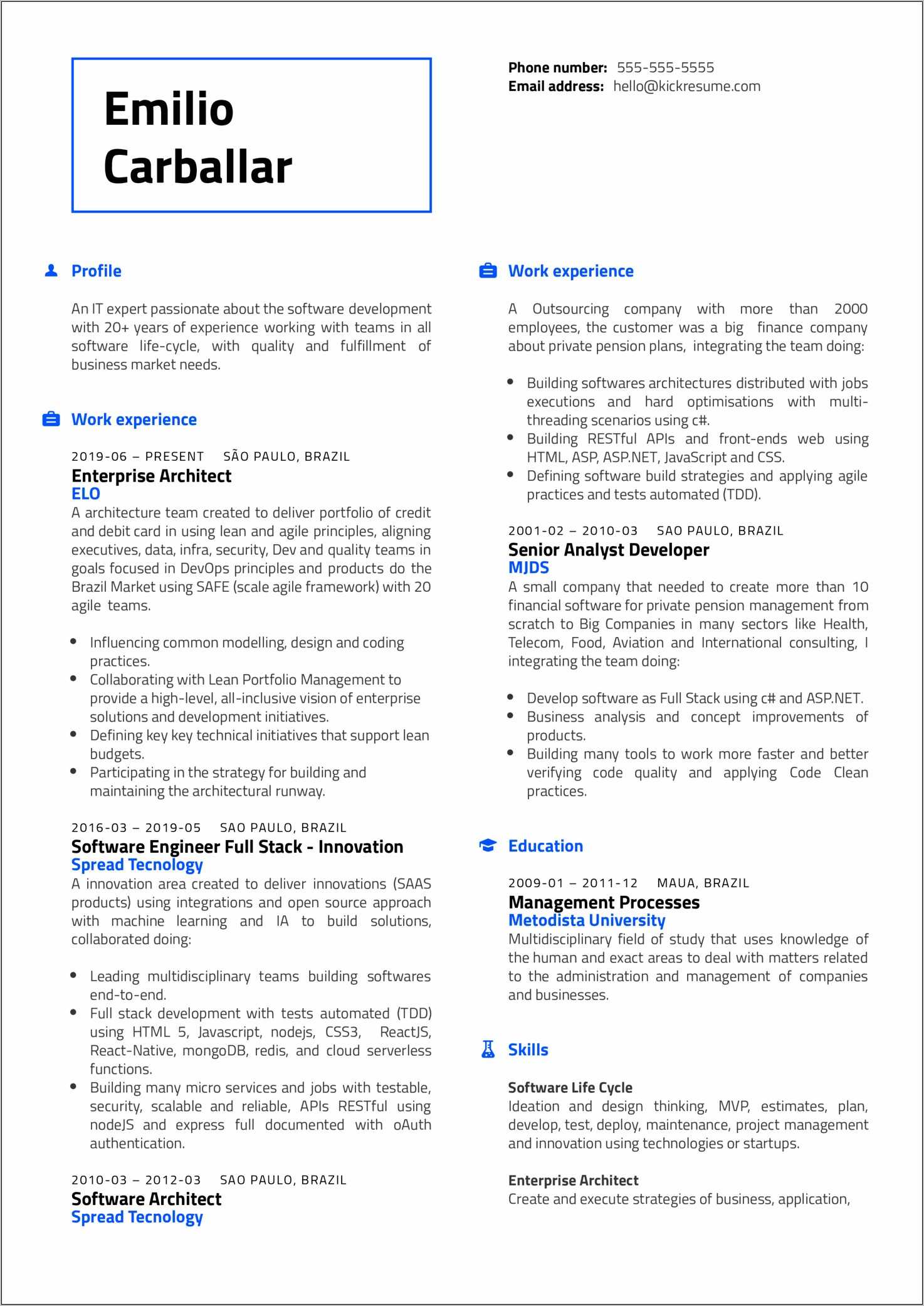 Sample Learning And Development Consultant Resume - Resume Example Gallery