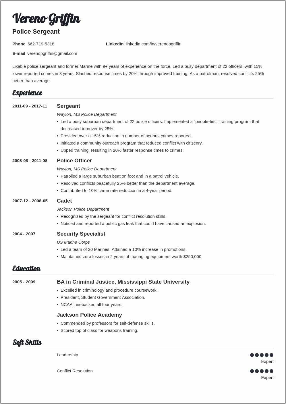 federal-law-enforcement-sample-resume-resume-example-gallery