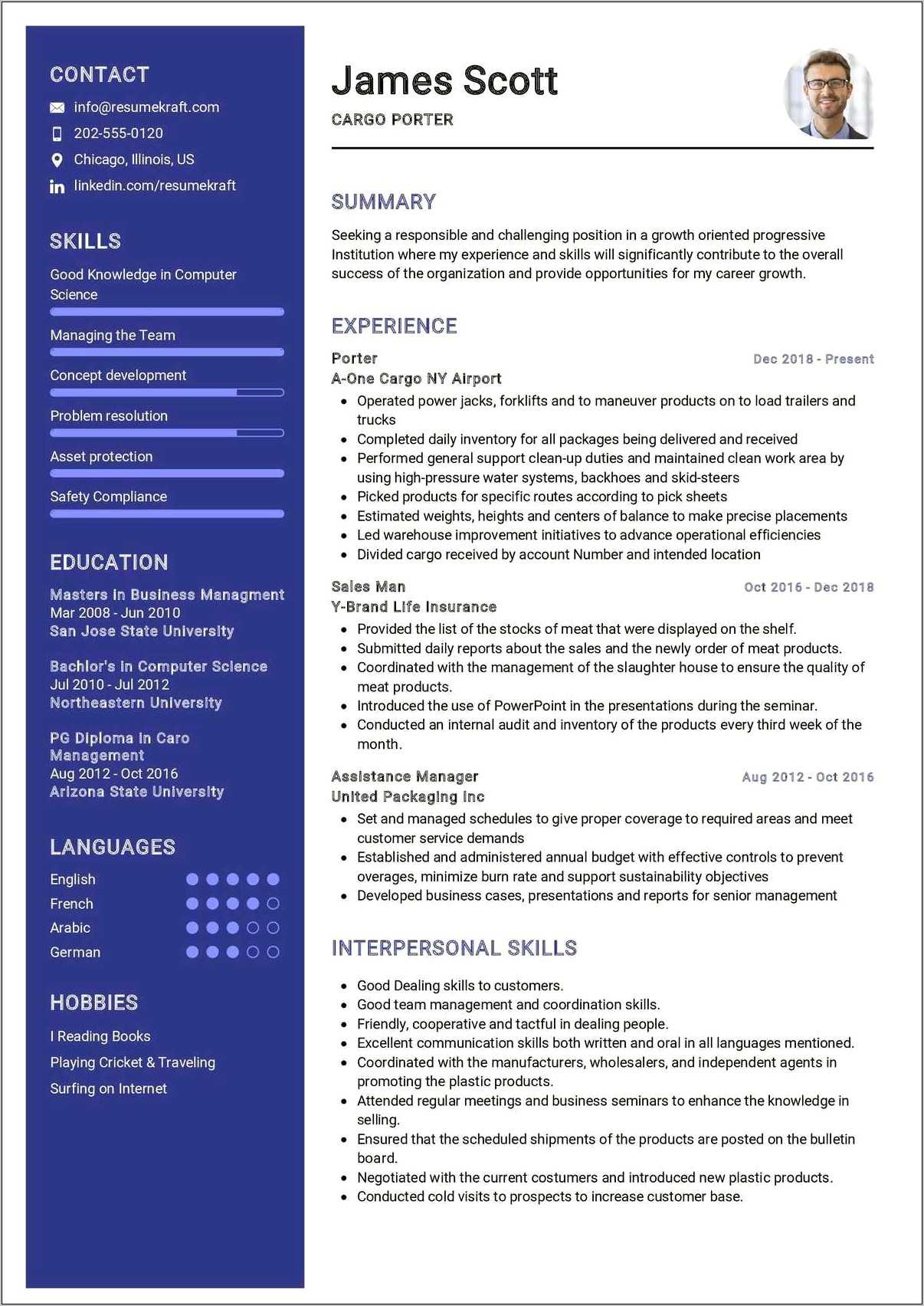 sample-resume-for-airline-baggage-handler-resume-example-gallery