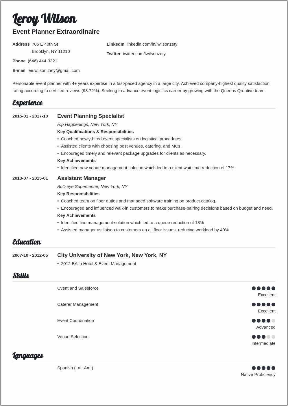 sample-resume-for-event-coordinator-position-resume-example-gallery