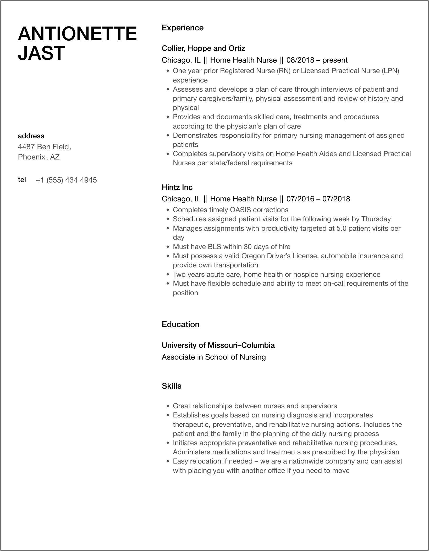 sample-resume-for-home-care-nurse-resume-example-gallery