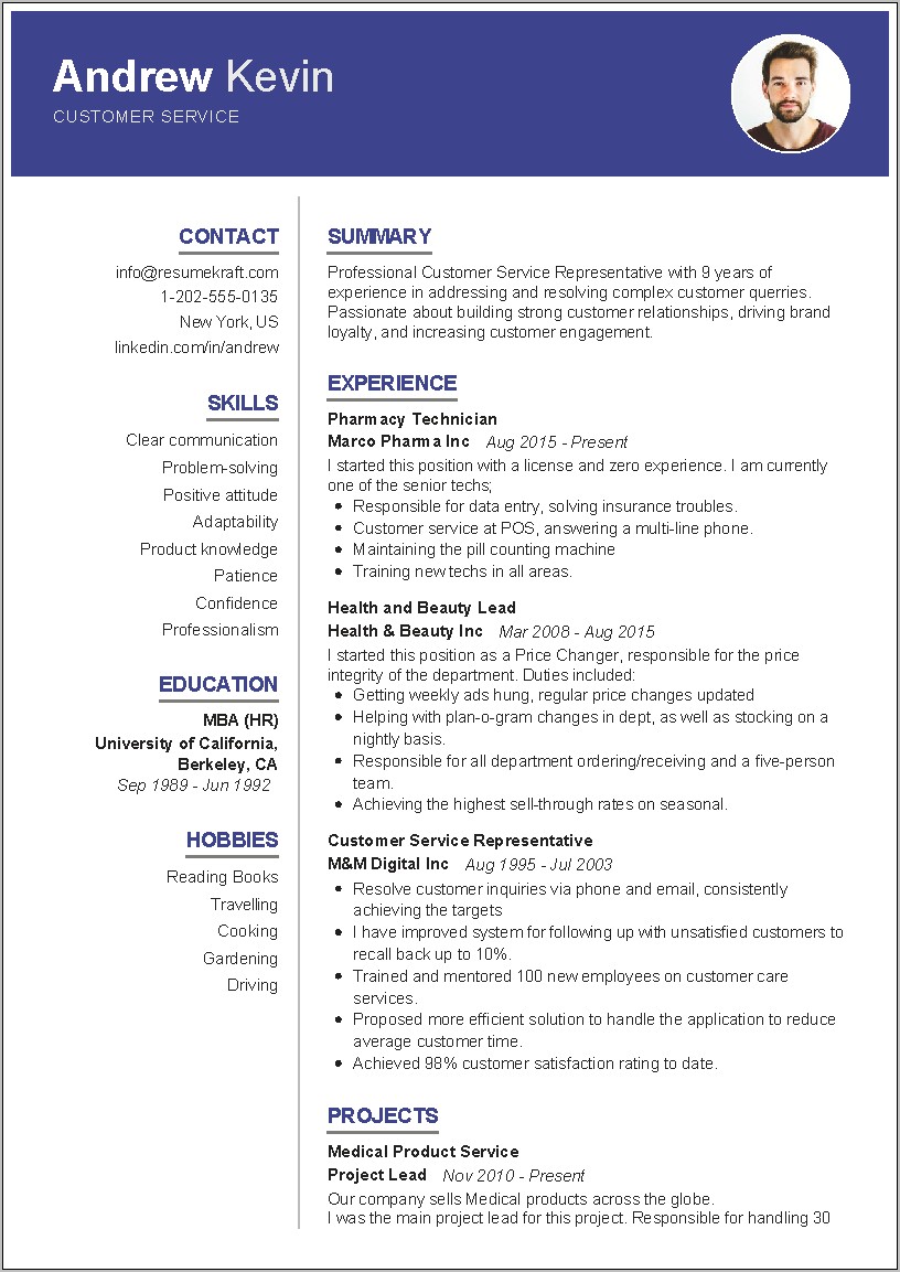 sample-resume-for-insurance-customer-service-rep-resume-example-gallery