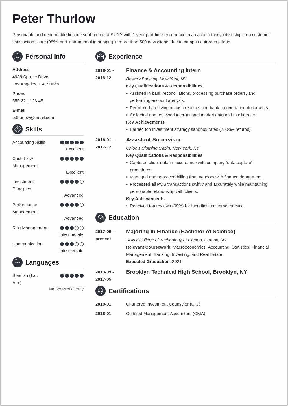 Sample Resume For Ojt Stem Students - Resume Example Gallery