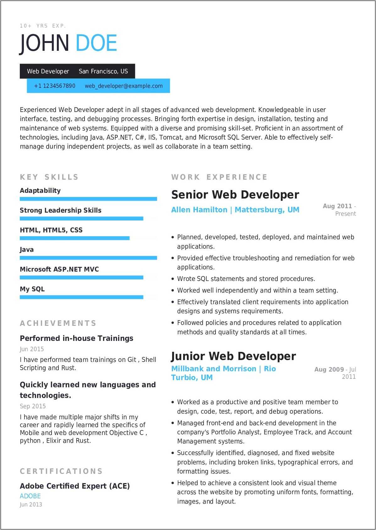 self-taught-web-developer-resume-example-resume-example-gallery