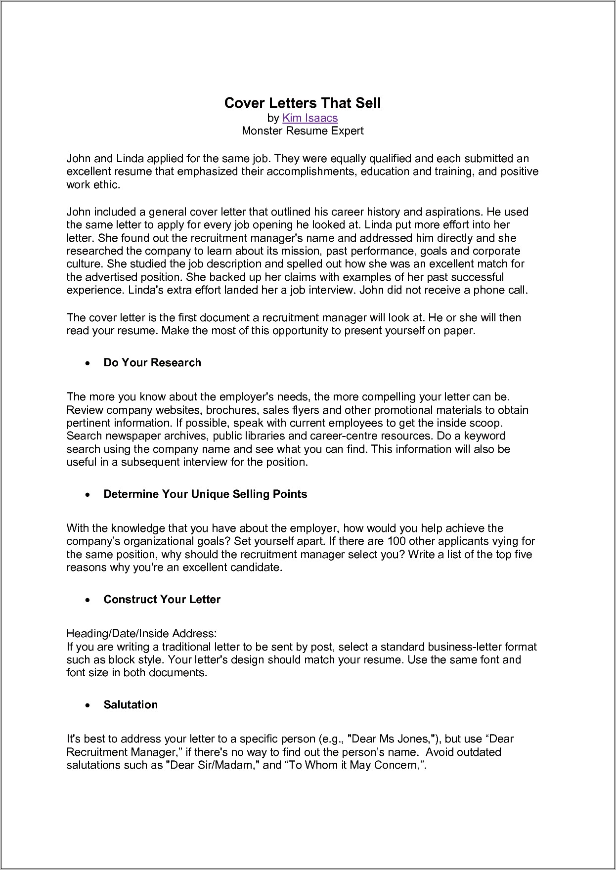 Should You Put Resume Header On Cover Letter - Resume Example Gallery