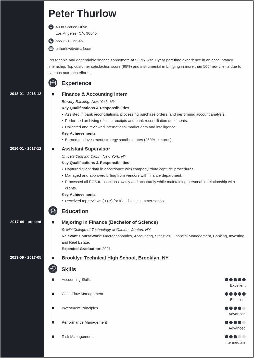 Should I Put Internships On Resume - Resume Example Gallery