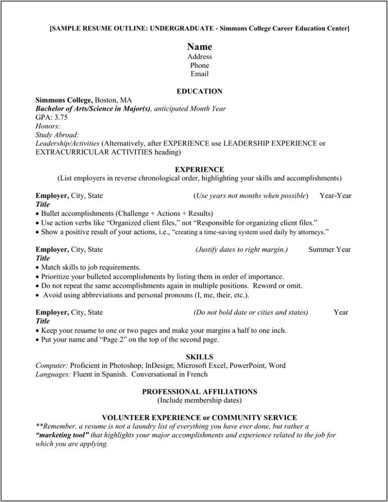 Should You Abbreviate Job Titles Resume Resume Example Gallery