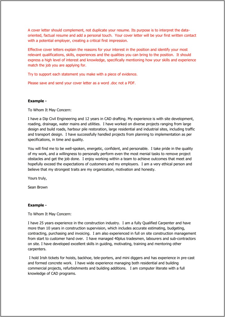 Should Cover Letter Font Match Resume - Resume Example Gallery