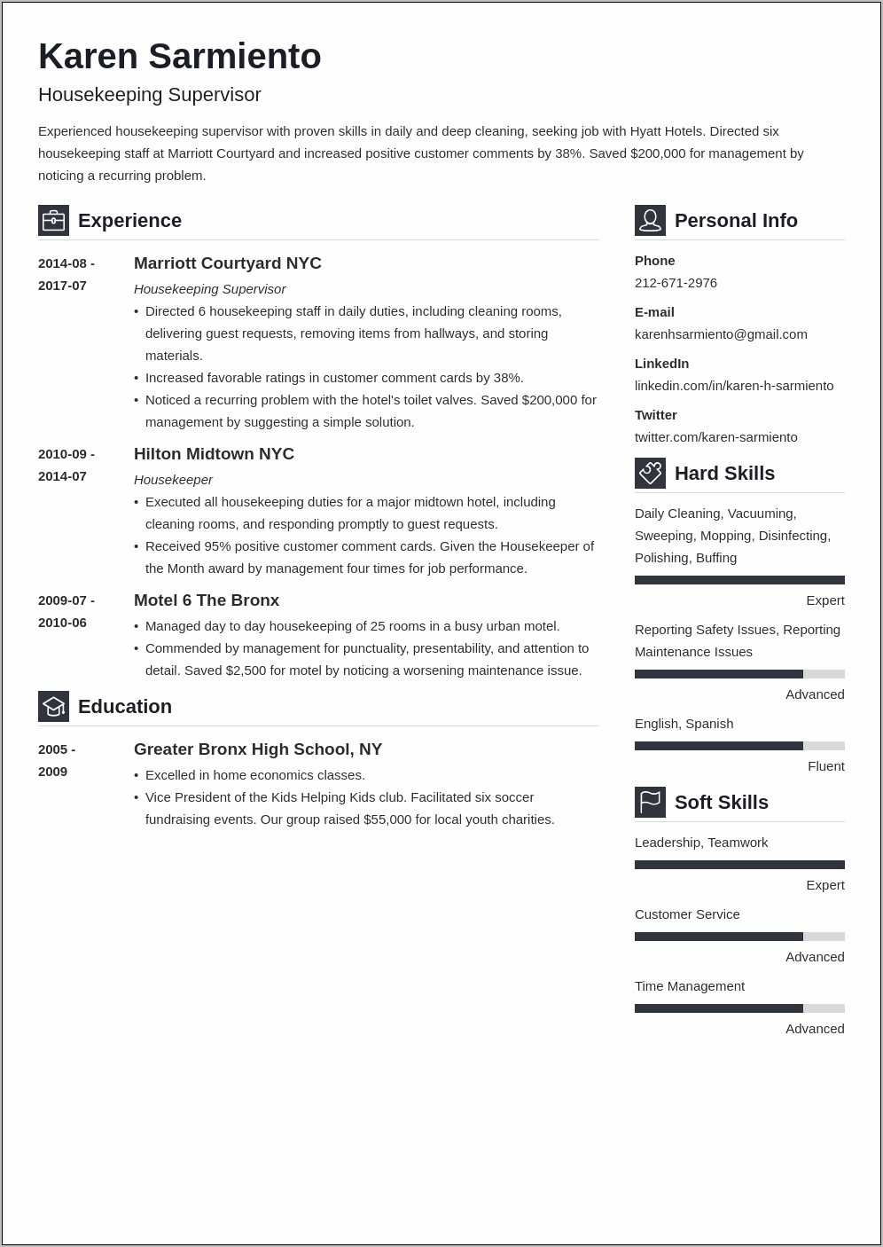 skills-as-a-housekeeper-for-resume-resume-example-gallery