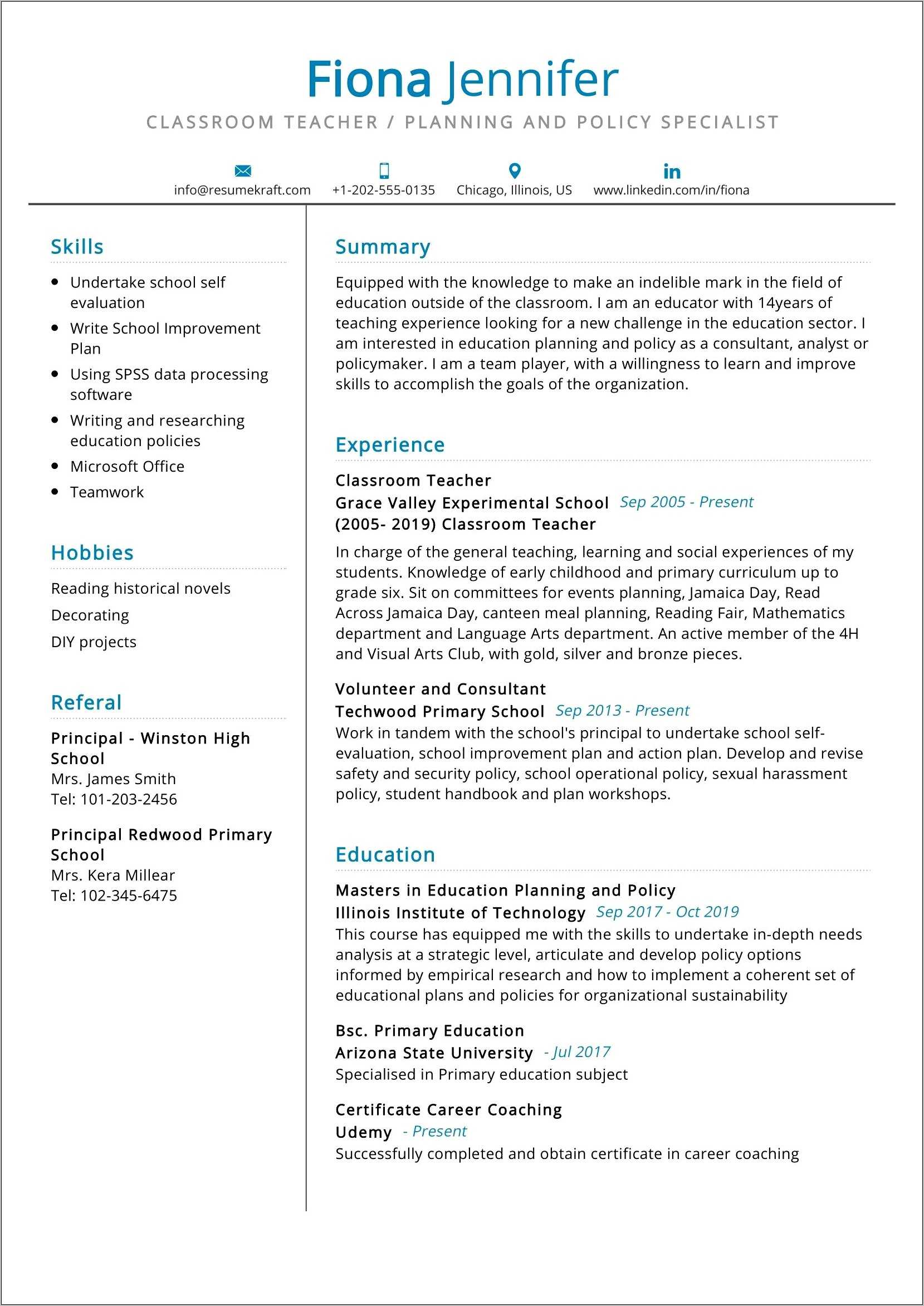 project manager resume template microsoft word