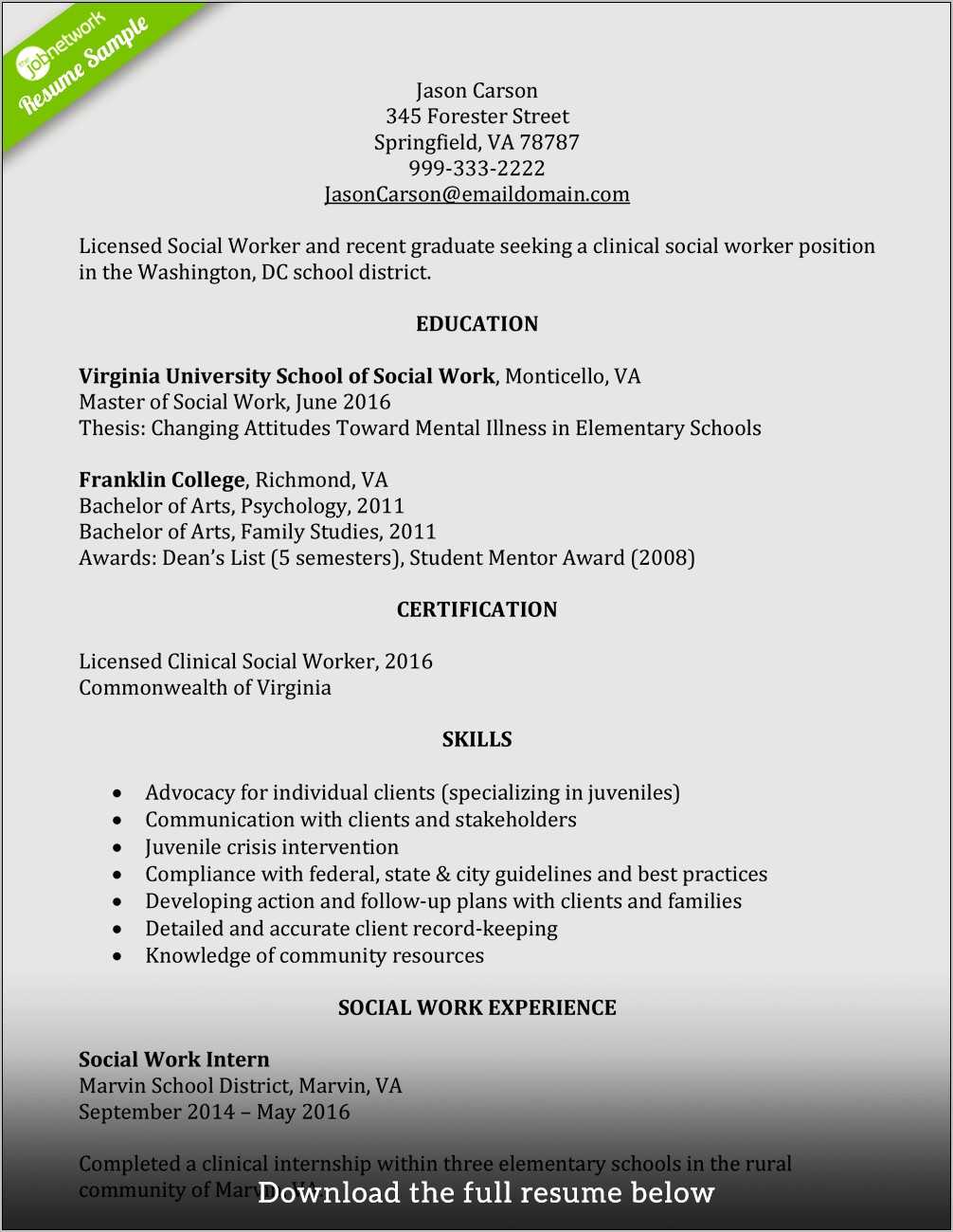 social-worker-resume-example-for-psychiatric-hospital-objectives