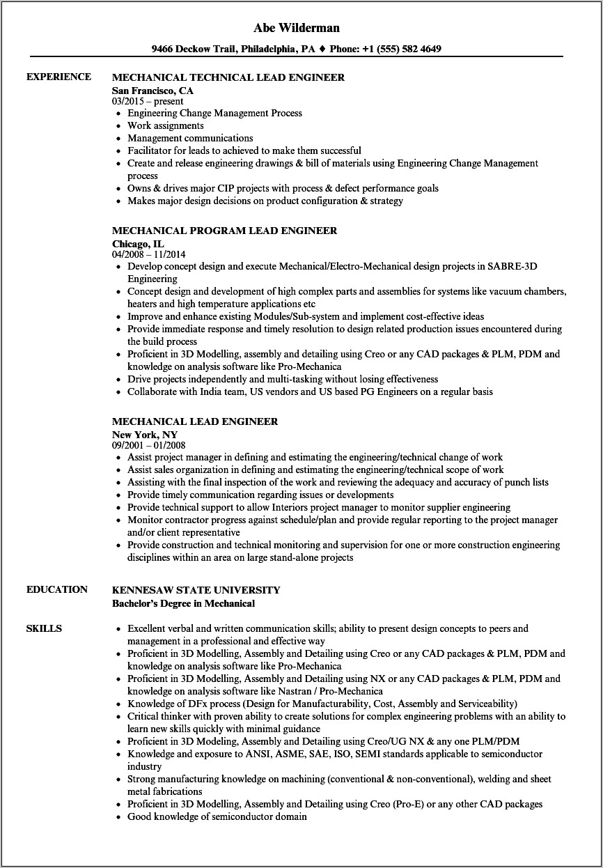 Velvet Jobs Mechanical Design Engineer Resume - Resume Example Gallery