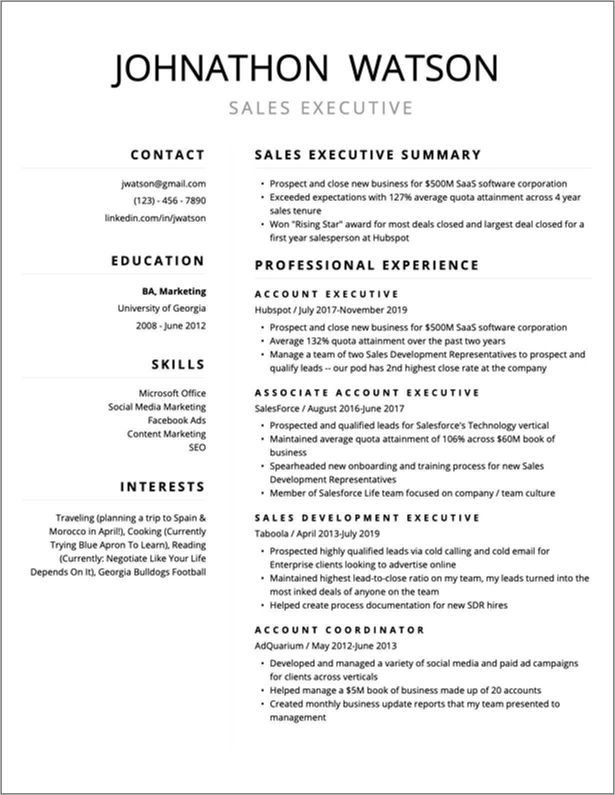 cv templates for ms word